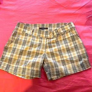 Plaid shorts